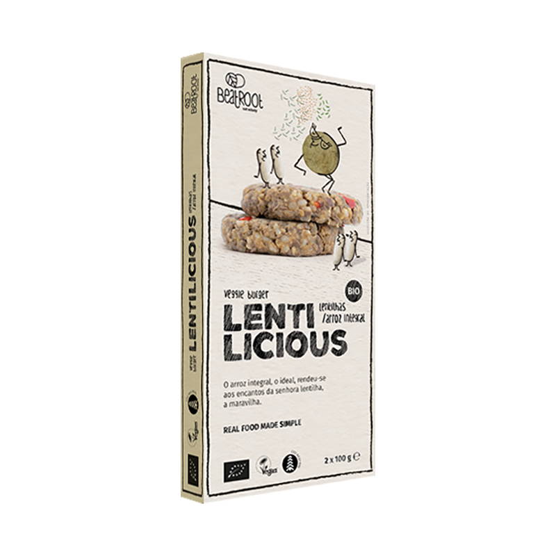 lentils and brown rice vegan burgers for retail industry